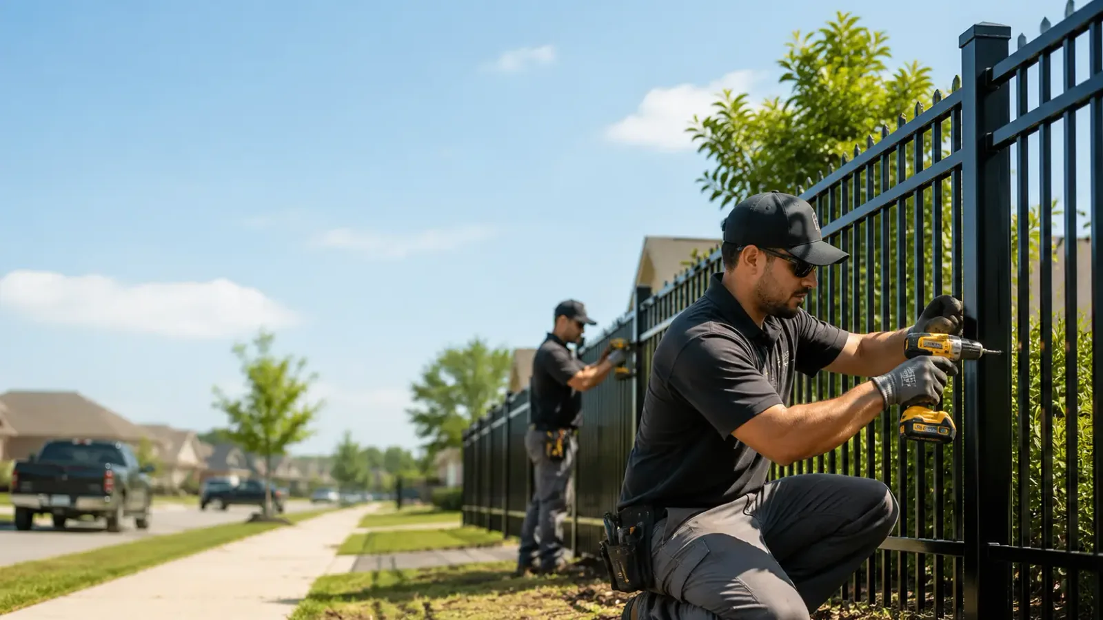 Metal Fence Installation in Nebraska